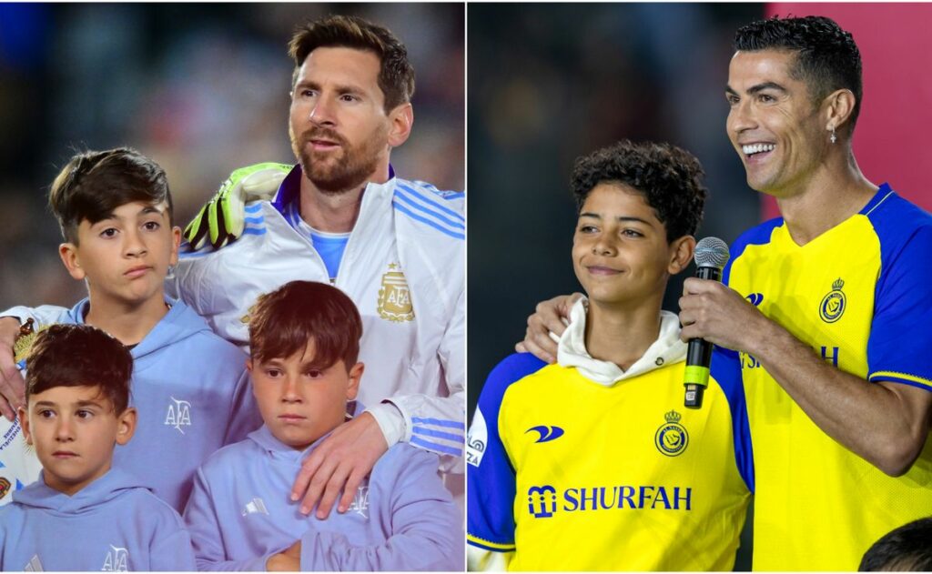 호날두 주니어와 시로 메시 축구계의 새로운 왕좌는 누구?