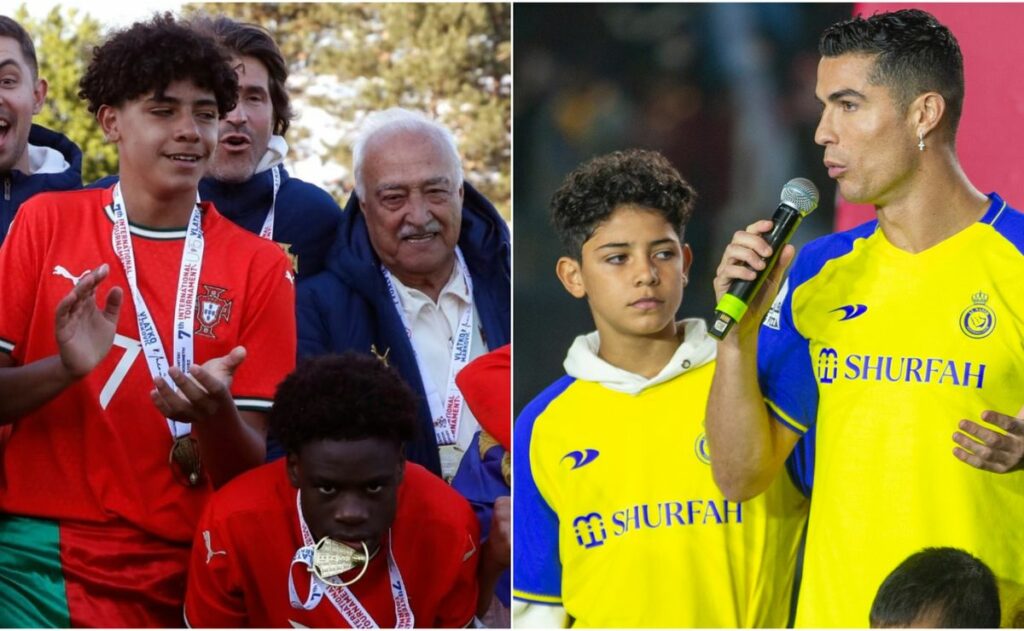 크리스티아누 아들 호날두 주니어의 국제 무대 도전