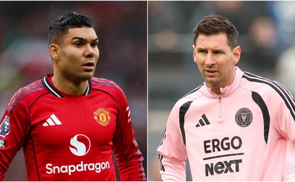 Report: Casemiro eyed by Inter Miami to fix midfield struggles, with LA Galaxy also interested