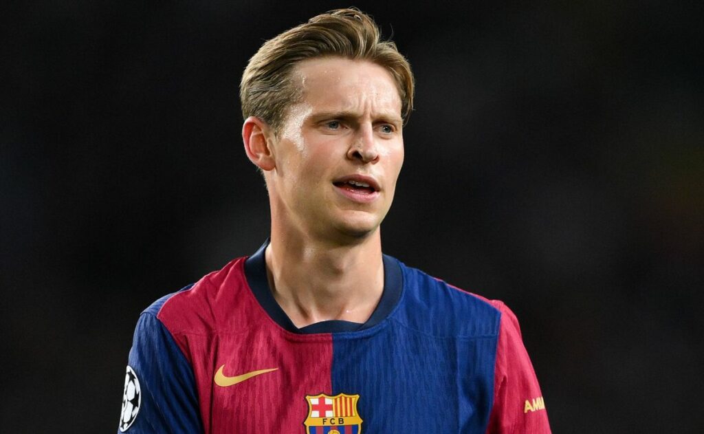 Barcelona suffer Champions League setback as Frenkie de Jong’s injury recovery timeline emerges