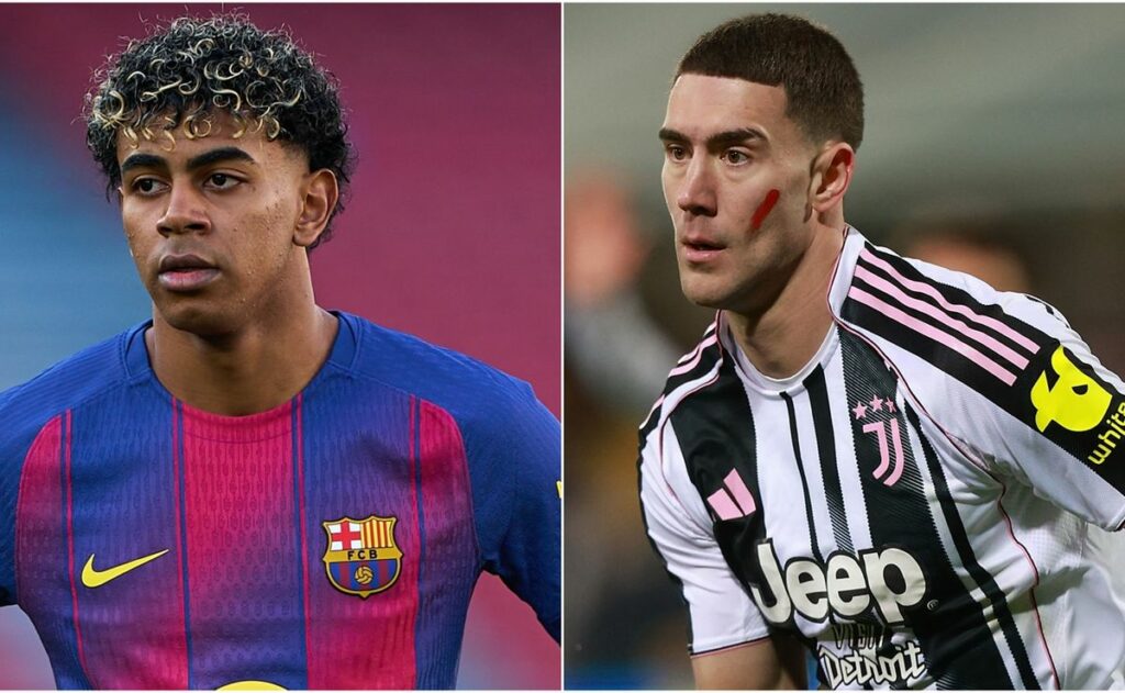 Lamine Yamal’s Barcelona may lose a key target as Dusan Vlahovic reportedly nears a huge decision on his future