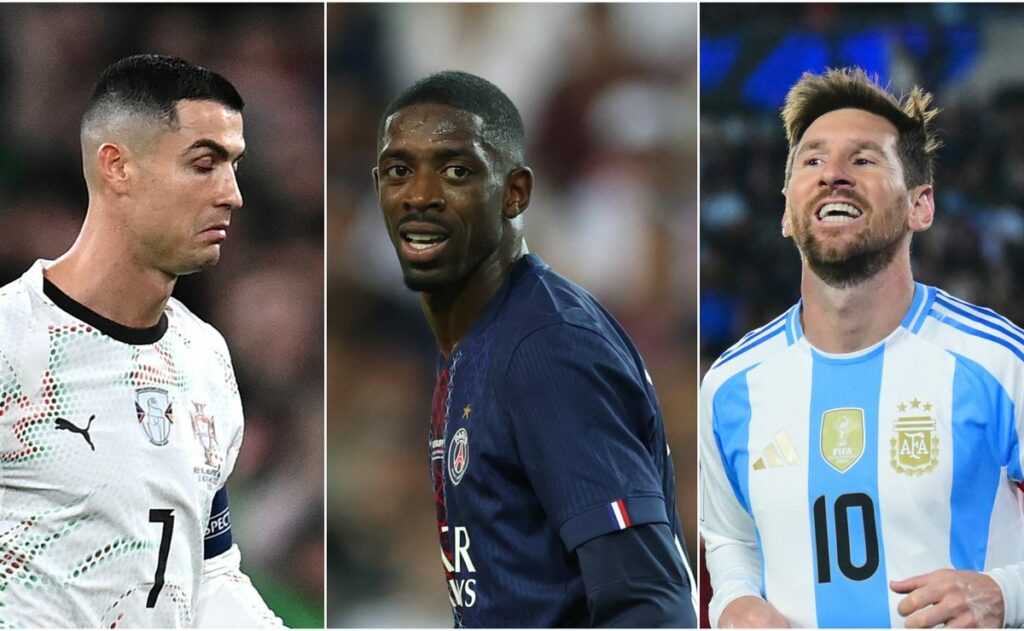 Ousmane Dembele nominated for prestigious award won twice by Messi but never by Cristiano Ronaldo