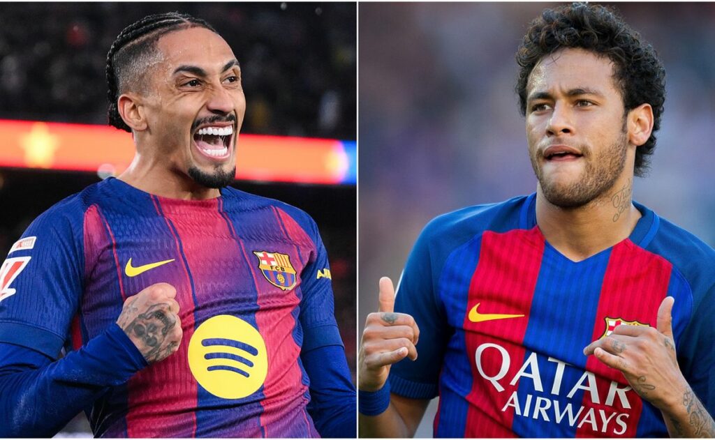 Neymar’s elite record tied as Raphinha joins exclusive UEFA Champions League 30-goal contributions club