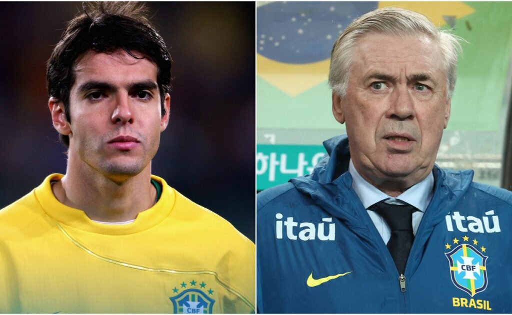 Carlo Ancelotti receives glowing tribute from Kaka as Milan icon makes strong Brazil 2026 FIFA World Cup claim