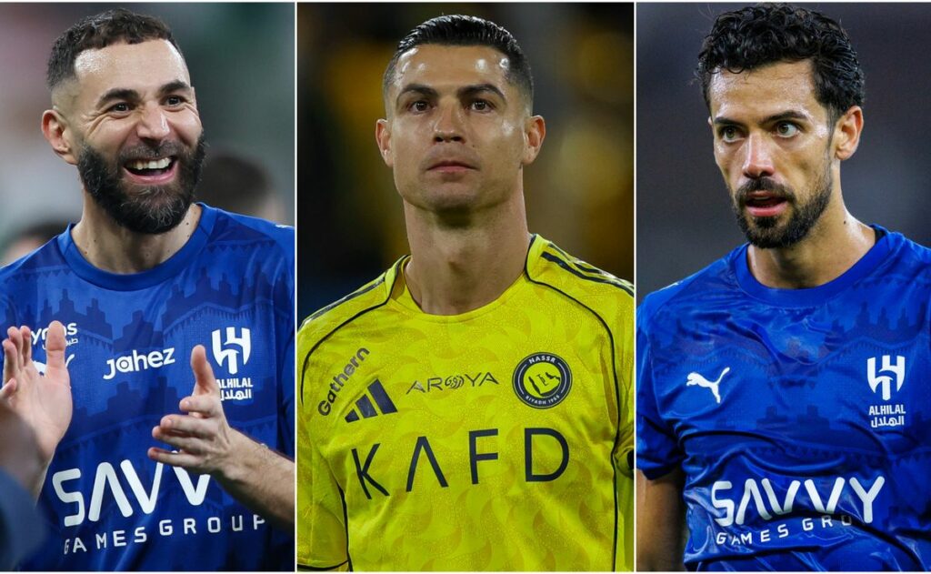Cristiano Ronaldo receives respectful admission from Karim Benzema’s Al-Hilal teammate Pablo Mari amid title warning to Al-Nassr
