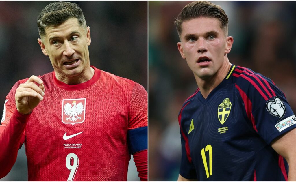 How Poland’s win, draw, or loss against Sweden today could affect the UEFA 2026 World Cup Qualifiers