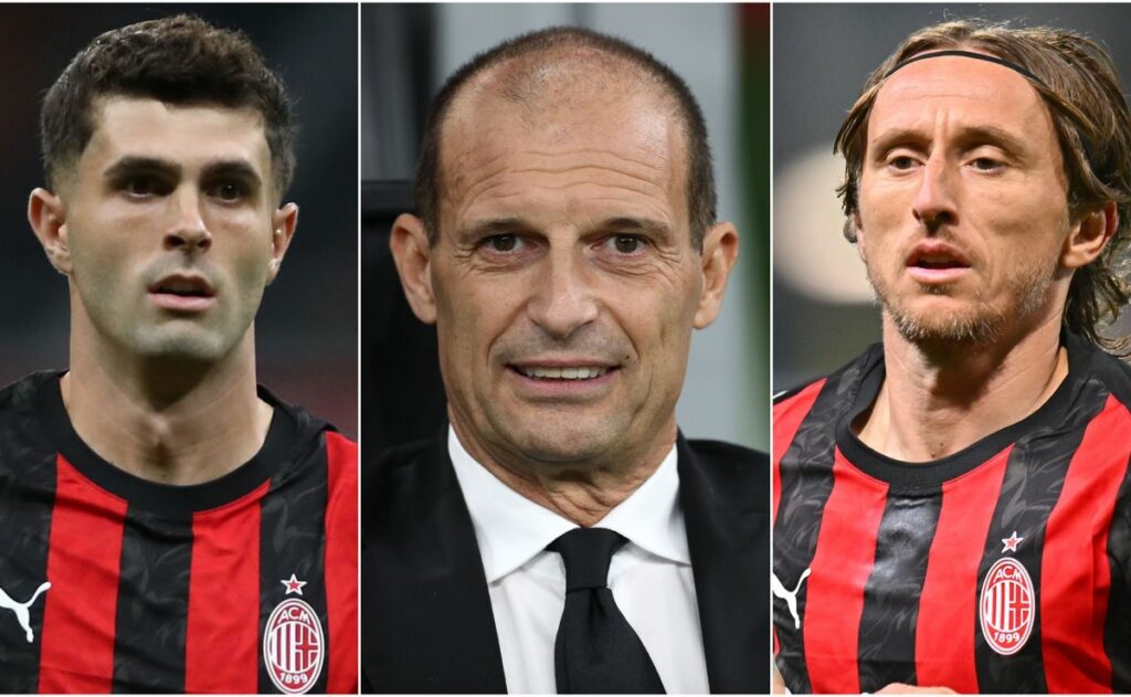 Christian Pulisic on edge as Luka Modric lays down four conditions for Milan stay with Massimiliano Allegri among them