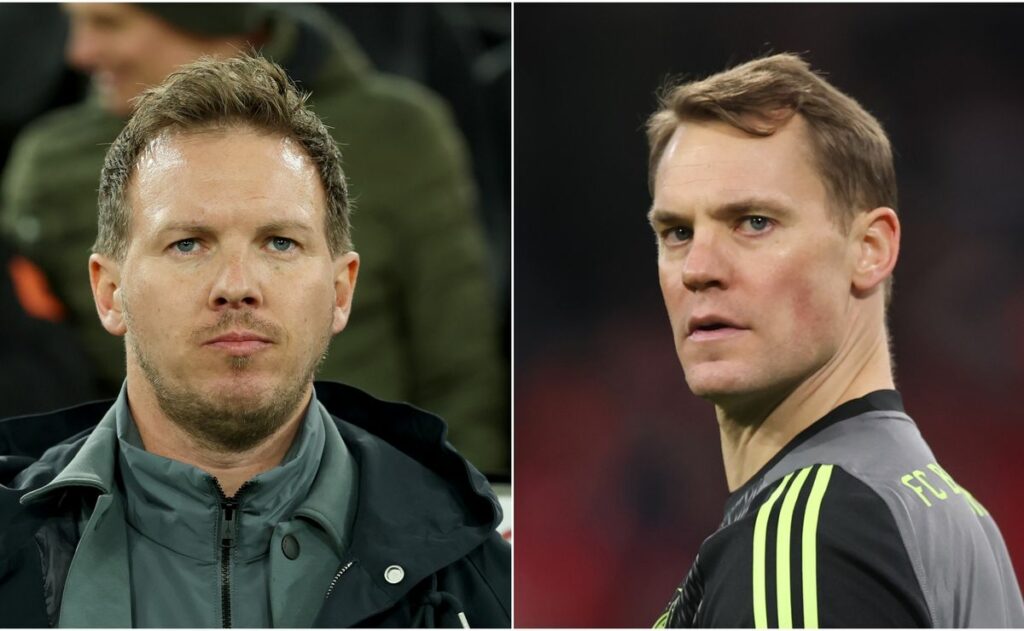 Germany coach Nagelsmann confirms talks with Manuel Neuer but rules out 2026 World Cup return