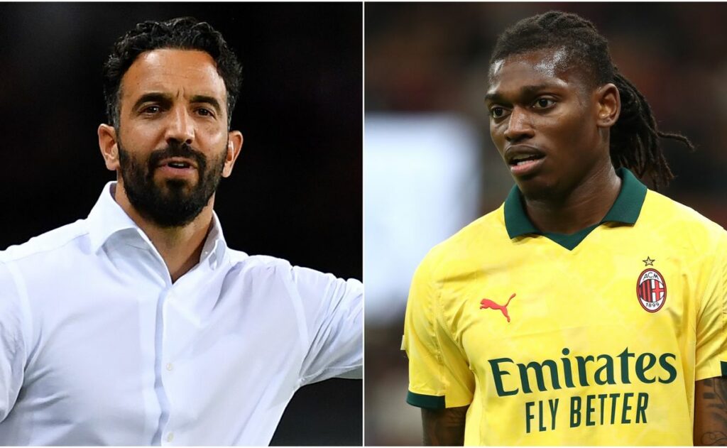 Ruben Amorim says Rafael Leao’s situation ‘is not important’ at AC Milan as agents reportedly offer him to Aston Villa