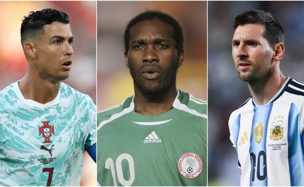 Nigeria legend Jay-Jay Okocha chooses Lionel Messi over Cristiano Ronaldo for one special reason