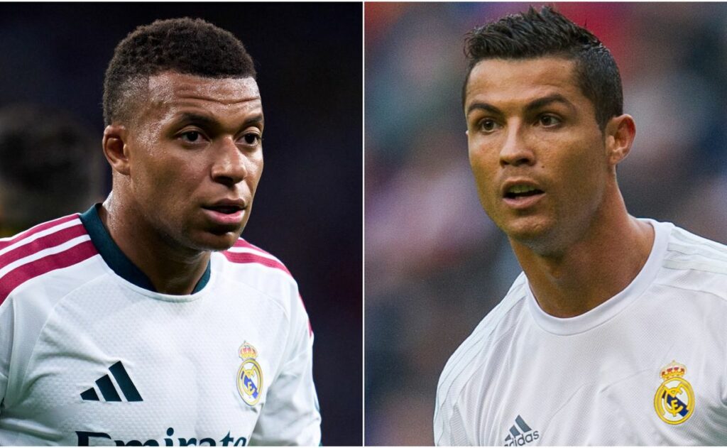 Kylian Mbappe reaches 100 goal contributions in 105 Real Madrid games, but remains far from Cristiano Ronaldo’s record